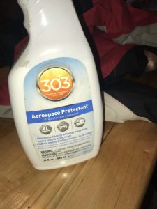 303 protectant on gaskets before storing drysuits