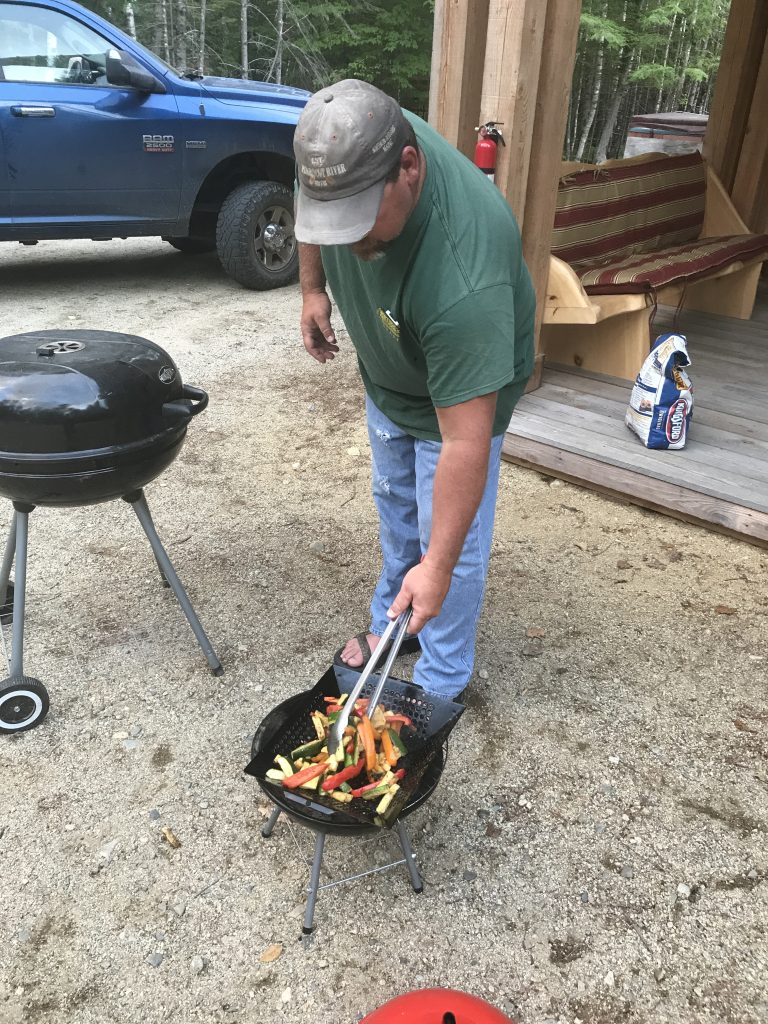 skoolie floor plan cooking