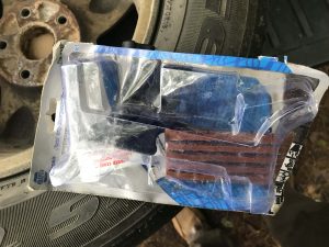Picture of a tire plug kit