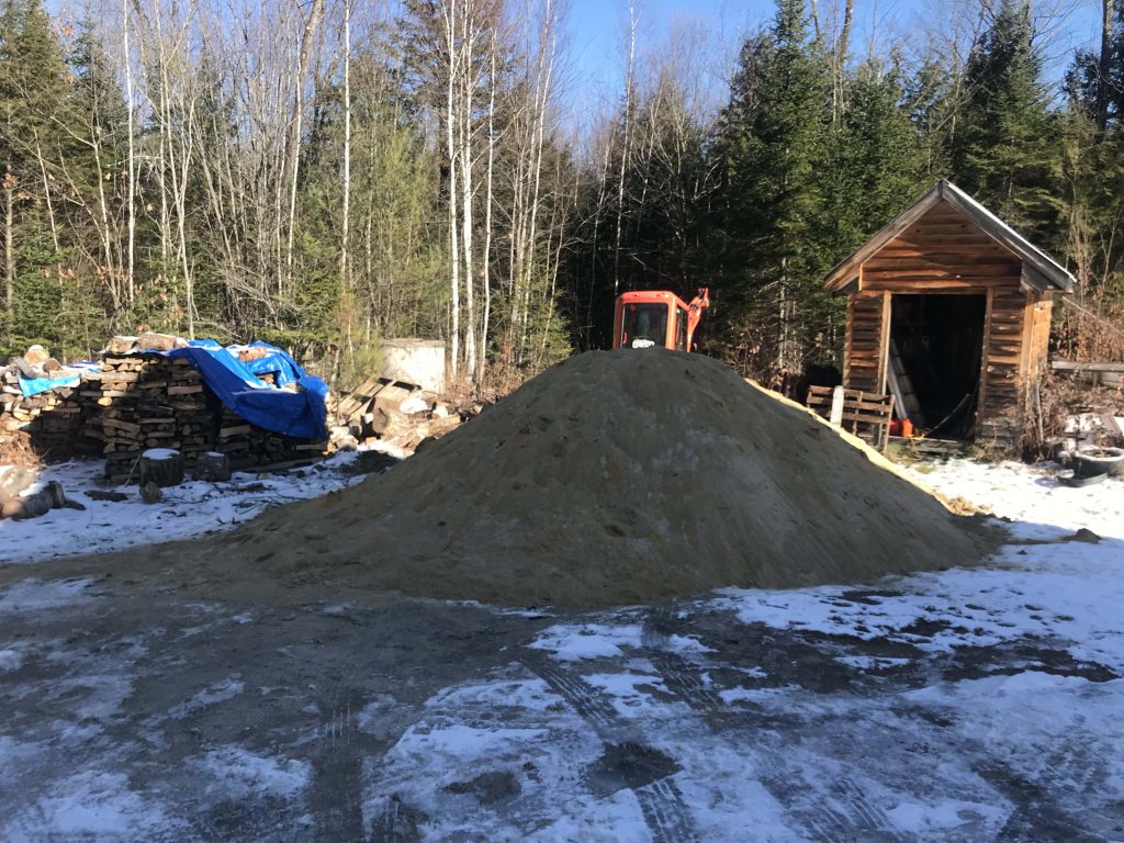 Gravel for Skoolie Driveway