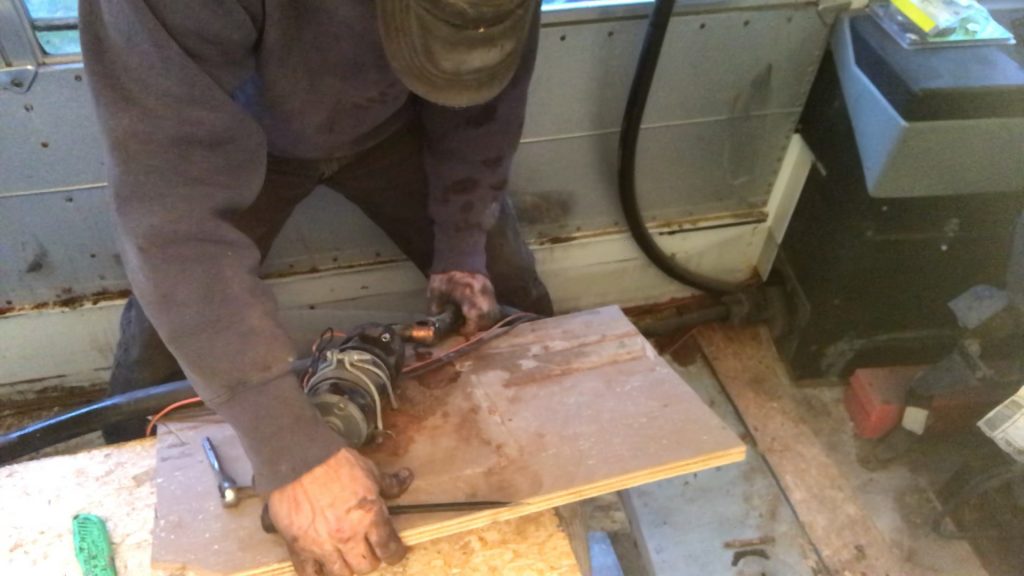 removing school bus heaters and the heat pump