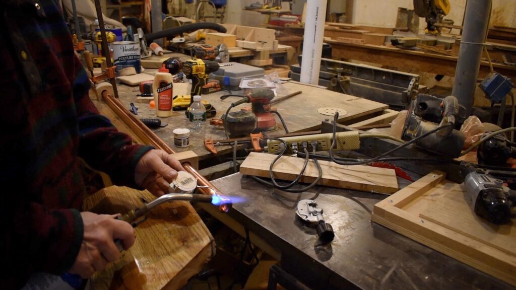 Solder end cap