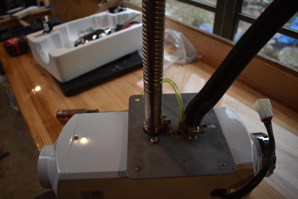 diesel heater preassembly
