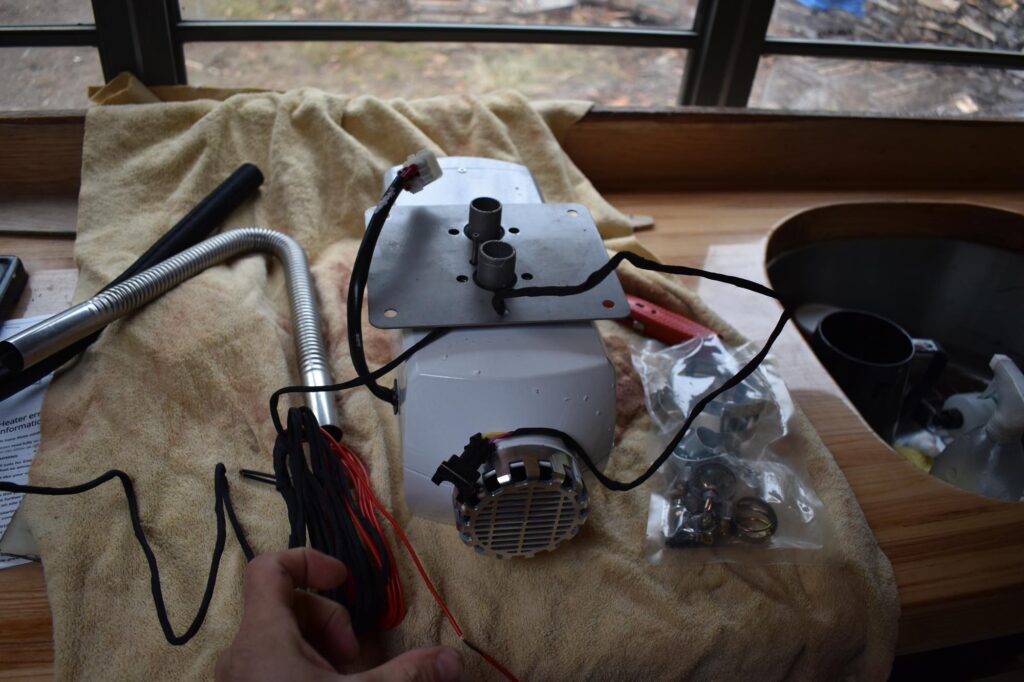 diesel heater preassembly