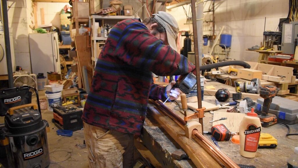 drilling defrost holes