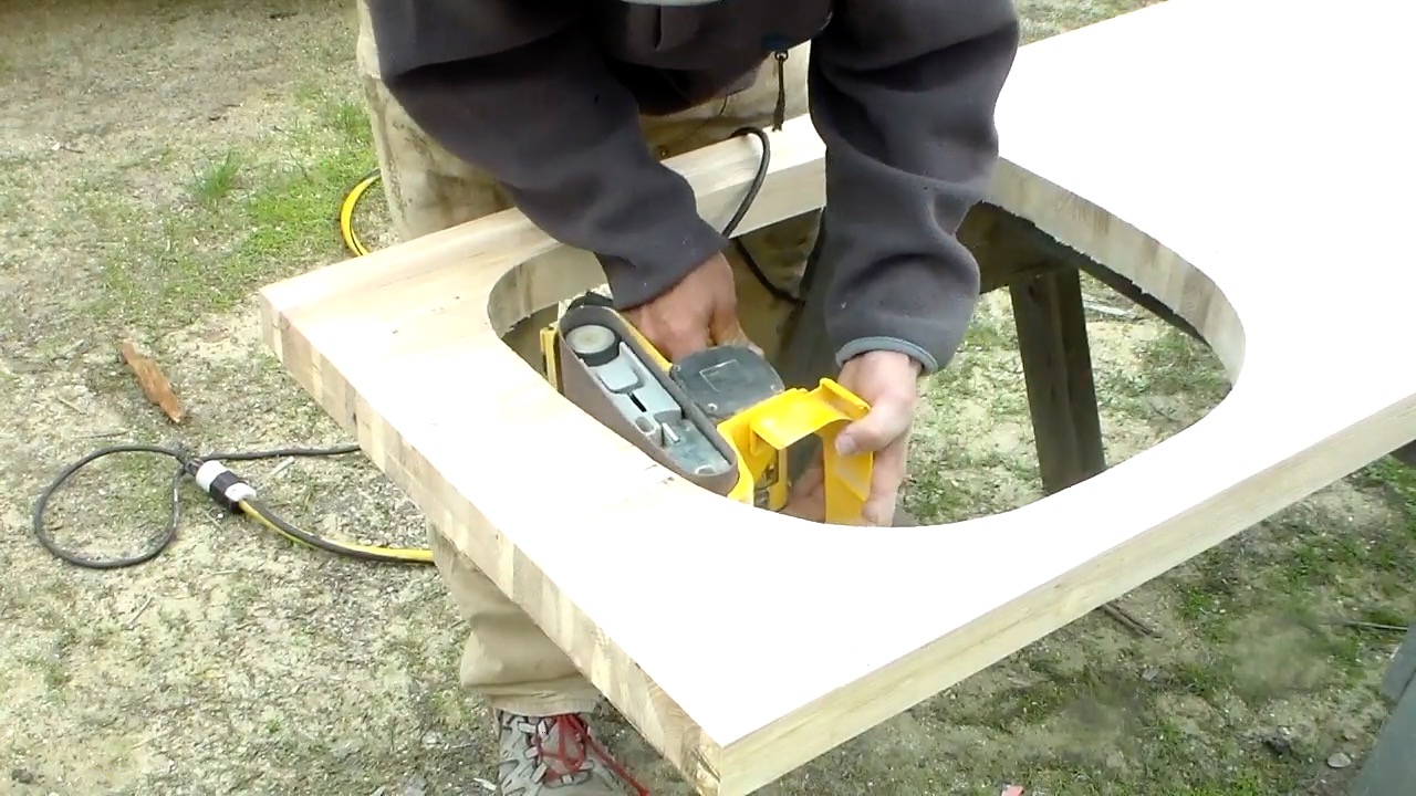 butcherblockcounterbeltsander The EddyLine