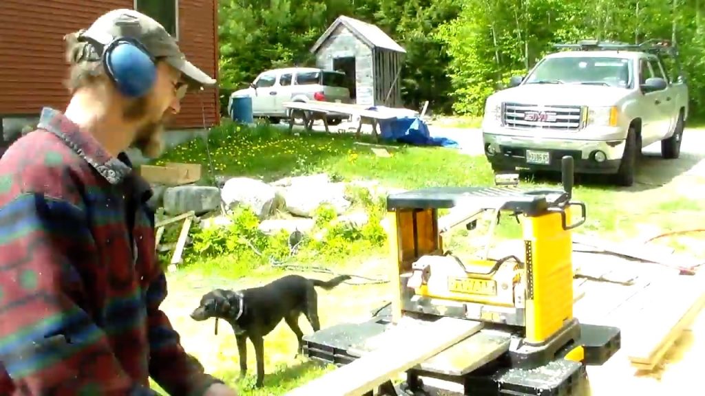 butcher block counter planer